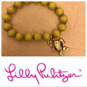 LILLY PULITZER beaded charm bracelet 🐠